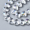 Electroplate Glass Beads Strands EGLA-N008-004-A01-3