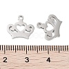 Non-Tarnish 316 Surgical Stainless Steel Charms STAS-C096-06P-3