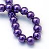 Baking Painted Glass Pearl Bead Strands X-HY-Q003-3mm-76-4