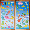 16 Sheets 8 Styles PVC Waterproof Wall Stickers DIY-WH0345-185-1