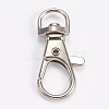 Zinc Alloy Swivel Lobster Claw Clasps X-PALLOY-WH0011-01P-2