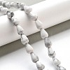 Natural Howlite Beads Strands G-B106-A26-01-2