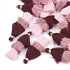Polycotton(Polyester Cotton) Tassel Pendant Decorations X-FIND-T018-21-1