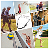 Gorgecraft 4Pcs Nylon Adjustable Sports Eyeglass Strap with Buckle AJEW-GF0006-70-5