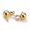 304 Stainless Steel Ball Post Stud Earring Findings STAS-Z035-01G-A-2