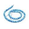Natural Apatite Beads Strands G-F674-04-6mm-2