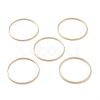 Brass Linking Rings KK-Y003-03I-G-1