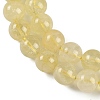 Natural Lemon Quartz Beads Strands G-H062-A01-03-4