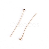 Brass Ball Head Pins KK-WH0043-03C-01-2