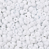 Frosted Opaque Glass Seed Beads SEED-R029-4mm-A01-2