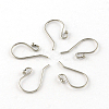 201 Stainless Steel Earring Hooks STAS-R063-33-2