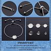 Unicraftale DIY Flat Round Bracelet Making Kits DIY-UN0003-54-4