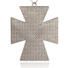 Alloy Resin Arman Maltese Cross Big Pendants PALLOY-J098-03AS-2