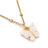 Glitter Powder Butterfly Jewelry Sets SJEW-JS01113-04-4