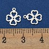 925 Sterling Silver Hollow Charms STER-C007-01B-S-3