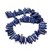 Natural Lapis Lazuli Beads Strands X-G-K220-15-2