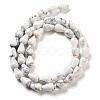 Natural Howlite Beads Strands G-B106-A26-01-3