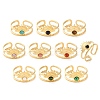 Natural & Synthetic Gemstone Finger Rings RJEW-Q004-03G-6