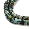 Natural African Turquoise(Jasper) Beads Strands G-A220-B03-01-4