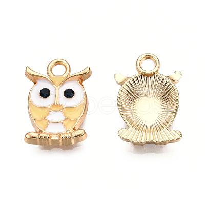 Alloy Enamel Pendants ENAM-S119-014A-1