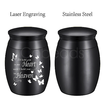 CREATCABIN Alloy Cremation Urn Kit AJEW-CN0001-11C-1