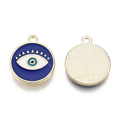 Alloy Enamel Pendants ENAM-N059-32A-1