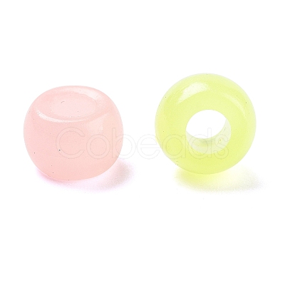 Luminous Acrylic Beads OACR-S138-01-1