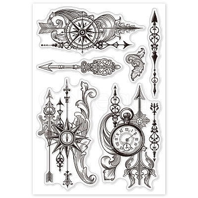 Custom PVC Plastic Clear Stamps DIY-WH0448-0597-1