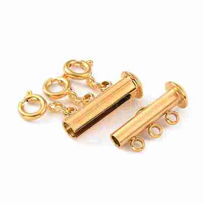 304 Stainless Steel Slide Lock Clasps FIND-WH0034-80G-02-1