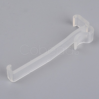 (Clearance Sale)PC Plastic Curtain Overlay Clips FIND-WH0072-09-1