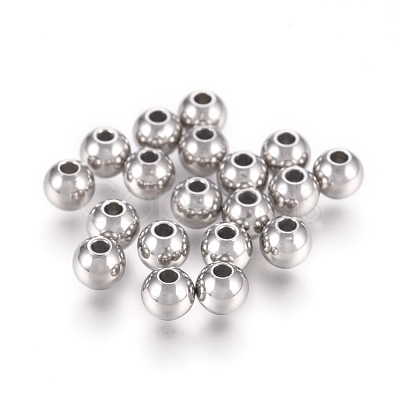 Tarnish Resistant 316L Surgical Stainless Steel Beads STAS-M274-073B-P-1