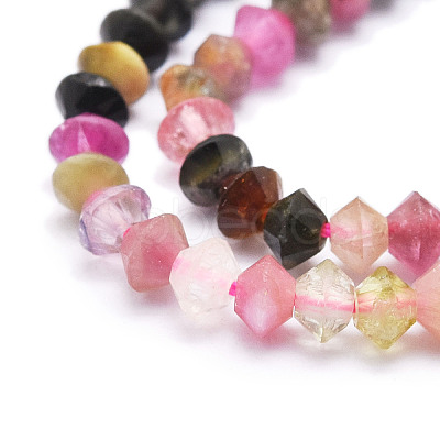 Natural Tourmaline Beads Strands G-E569-E04-1