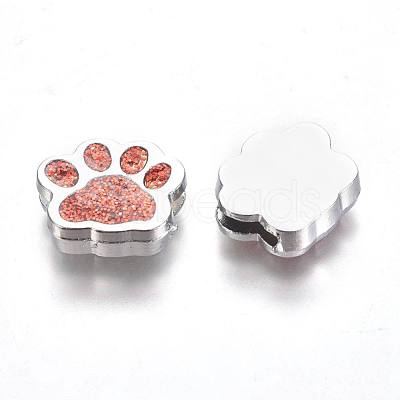 Alloy Enamel Slider Charms ENAM-WH0047-11A-1