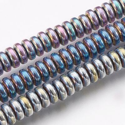 Electroplate Non-magnetic Synthetic Hematite Beads Strands G-I200-04-1