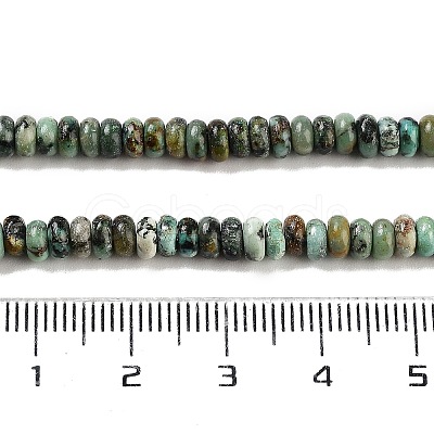 Natural African Turquoise(Jasper) Beads Strands G-K343-C11-01-1