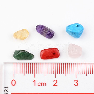 6 Color Gemstone Beads G-X0004-B-1