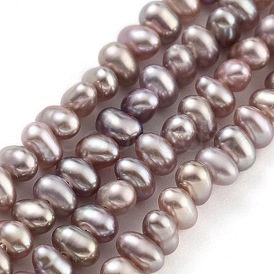 Natural Cultured Freshwater Pearl Beads Strands PEAR-C003-33C-1