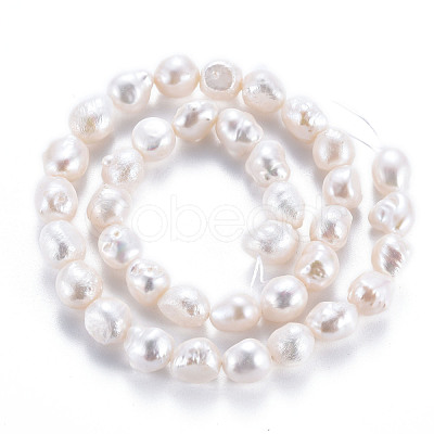 Natural Keshi Pearl Beads Strands PEAR-S020-C02-1