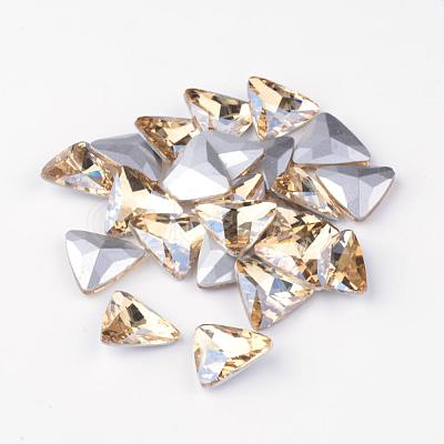 Glass Pointed Back Rhinestone RGLA-Q008-1-1