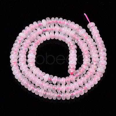 Natural Rose Quartz Beads Strands G-S366-122-1