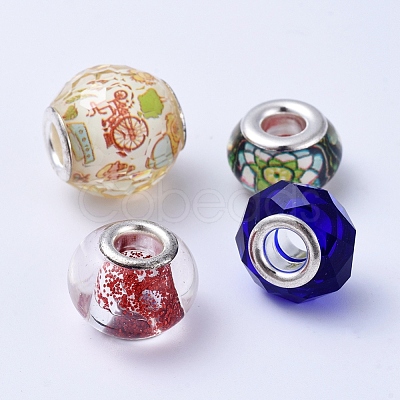 Glass & Resin European Beads GPDL-XCP0001-01S-1