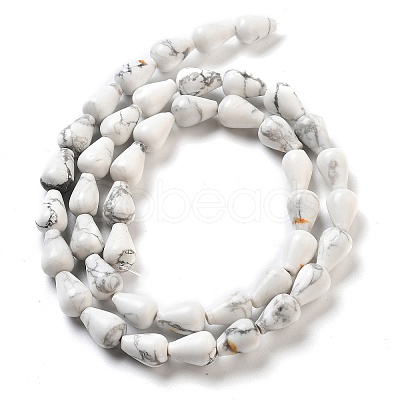 Natural Howlite Beads Strands G-B106-A26-01-1