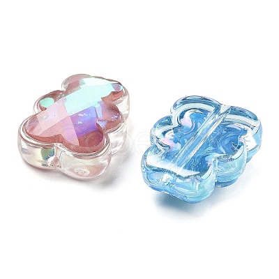 Rhinestone Acrylic Beads OACR-S139-04-1