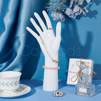 PP Plastic Female Mannequin Right Hand Watch Display Holder ODIS-WH0017-067-1