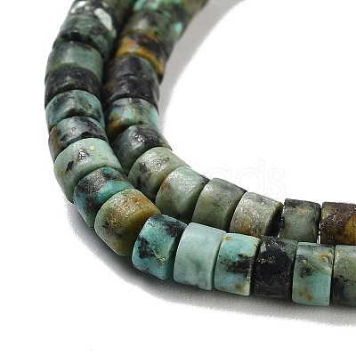 Natural African Turquoise(Jasper) Beads Strands G-A220-B03-01-1