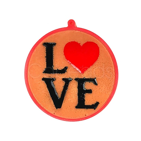 Valentine's Day Silicone Pendant Molds DIY-J009-07A-1