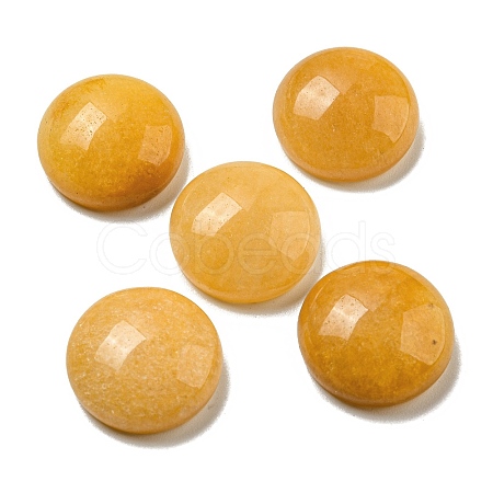 Natural Yellow Aventurine Cabochons G-C115-02A-43-1