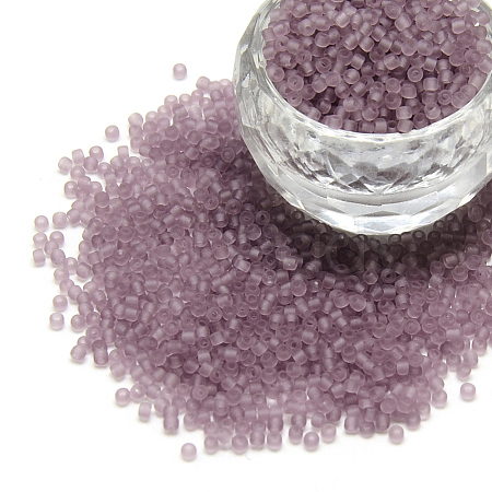 12/0 Grade A Round Glass Seed Beads X-SEED-Q006-M10-1