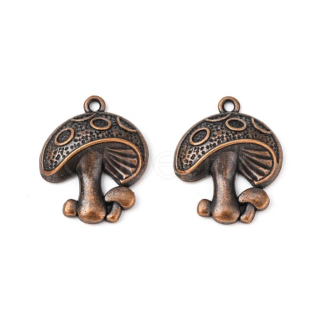 Tibetan Style Alloy Pendants TIBEP-10995-R-1