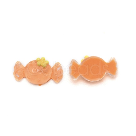Candy Resin Cabochons MRMJ-WH0074-31D-1